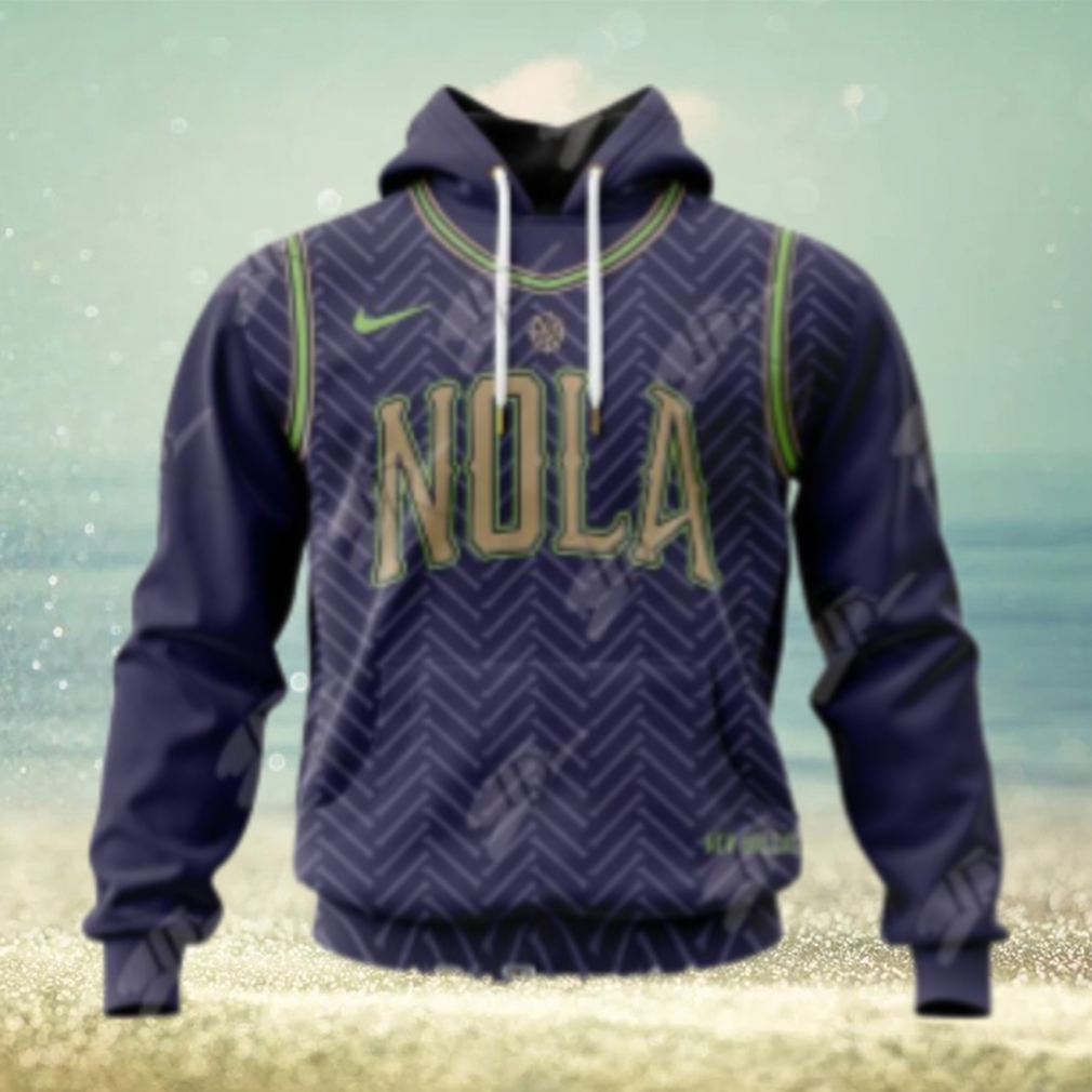 NBA New Orleans Pelicans Special 2025 City Edition Hoodie NBA New Orleans Pelicans Special 2025 City Edition Hoodie