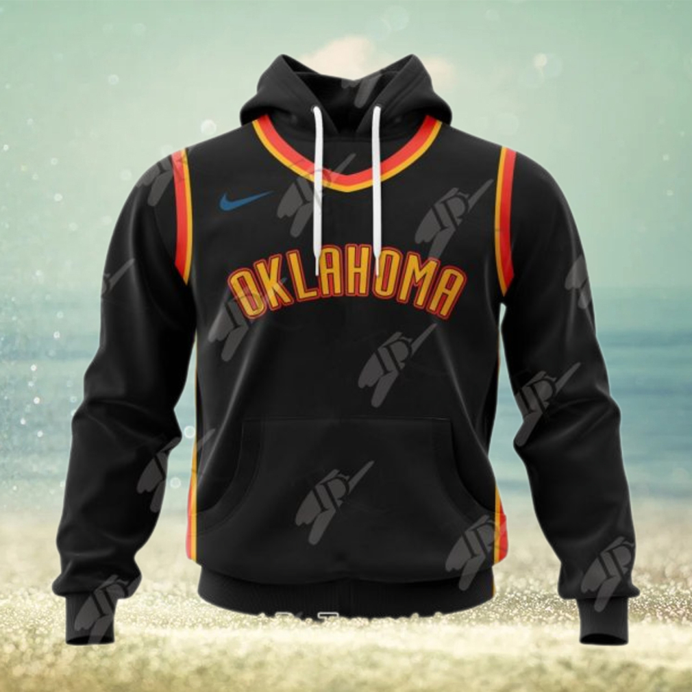 NBA Oklahoma City Thunder Special 2025 City Edition Hoodie NBA Oklahoma City Thunder Special 2025 City Edition Hoodie