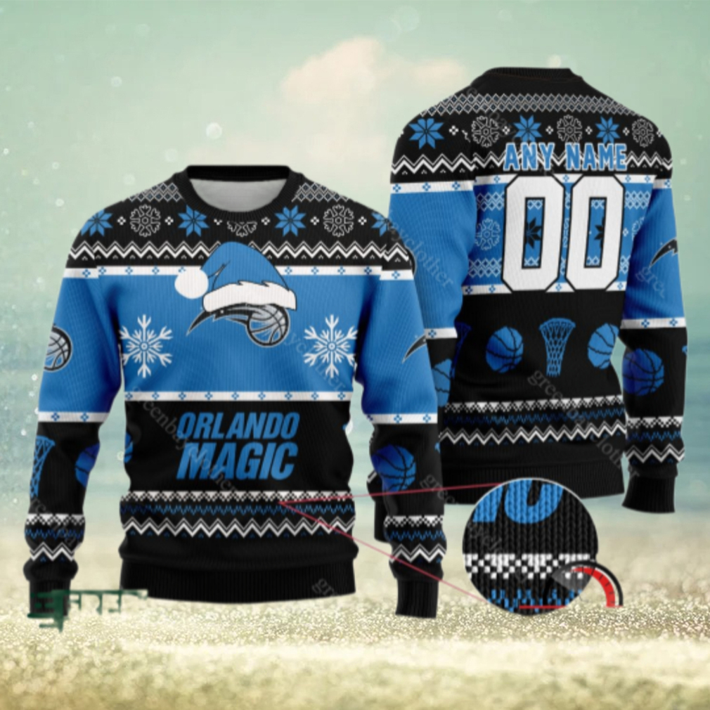 NBA Orlando Magic Personalized Christmas Ugly Sweater