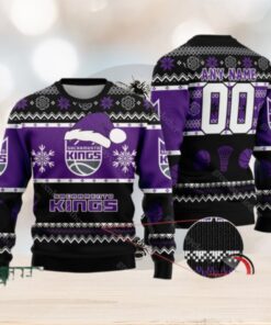 NBA Sacramento Kings Personalized Christmas Ugly Sweater