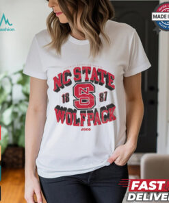 NC State Wolfpack Court Arched Wordmark T Shirt