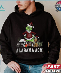 NCAA Grinch Shirt The Grinch And Alabama A&M Christmas T Shirt