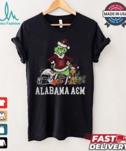 NCAA Grinch Shirt The Grinch And Alabama A&M Christmas T Shirt