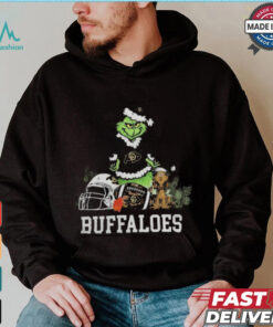 NCAA Grinch Shirt The Grinch And Colorado Buffaloes Christmas T Shirt