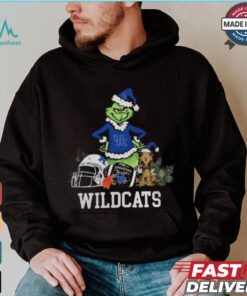 NCAA Grinch Shirt The Grinch And Kentucky Wildcats Christmas T Shirt