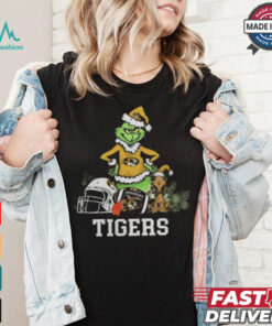 NCAA Grinch Shirt The Grinch And Missouri Tigers Christmas T Shirt