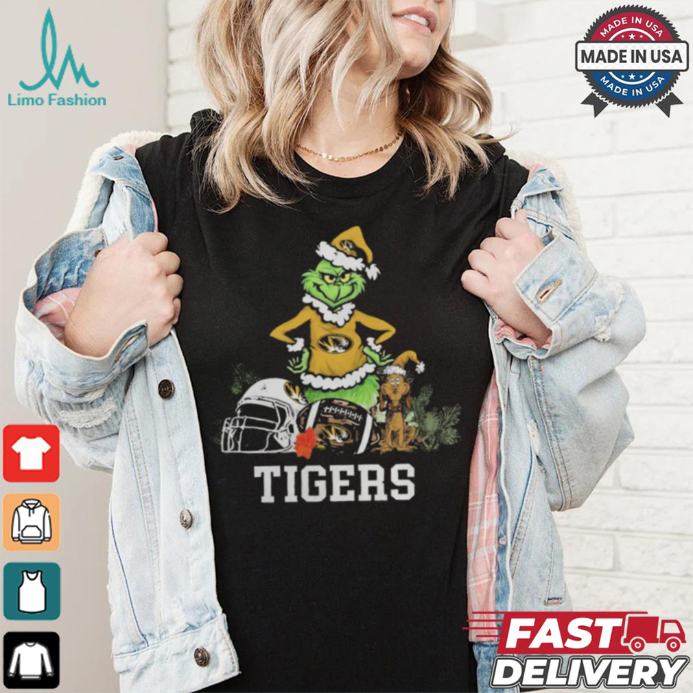 NCAA Grinch Shirt The Grinch And Missouri Tigers Christmas T Shirt NCAA Grinch Shirt The Grinch And Missouri Tigers Christmas T Shirt