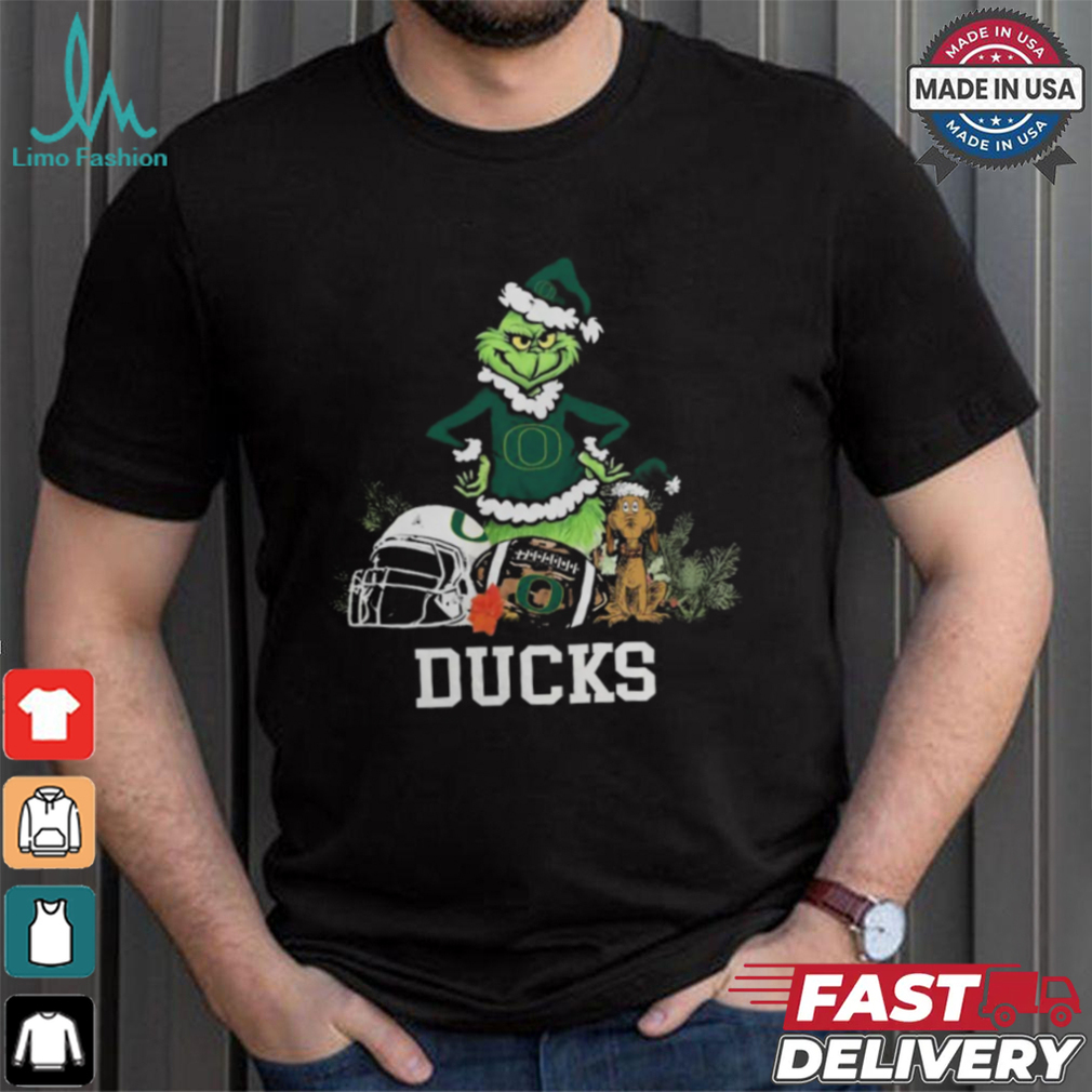 NCAA Grinch Shirt The Grinch And Oregon Ducks Christmas T Shirt NCAA Grinch Shirt The Grinch And Oregon Ducks Christmas T Shirt