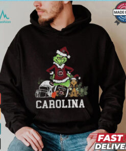 NCAA Grinch Shirt The Grinch And South Carolina Christmas T Shirt