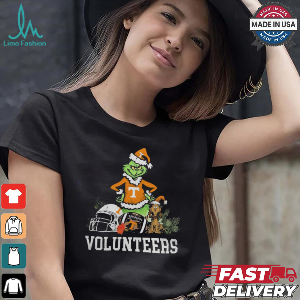 NCAA Grinch Shirt The Grinch And Tennessee Volunteers Christmas T Shirt NCAA Grinch Shirt The Grinch And Tennessee Volunteers Christmas T Shirt