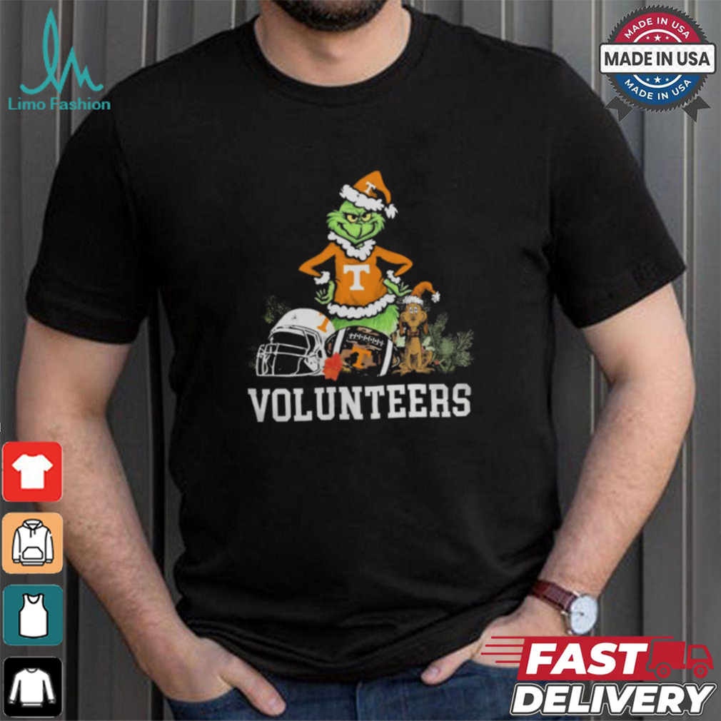 NCAA Grinch Shirt The Grinch And Tennessee Volunteers Christmas T Shirt NCAA Grinch Shirt The Grinch And Tennessee Volunteers Christmas T Shirt