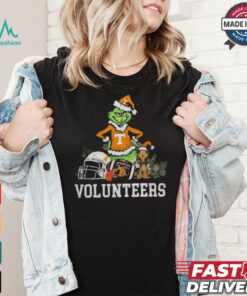NCAA Grinch Shirt The Grinch And Tennessee Volunteers Christmas T Shirt