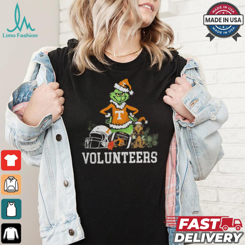 NCAA Grinch Shirt The Grinch And Tennessee Volunteers Christmas T Shirt NCAA Grinch Shirt The Grinch And Tennessee Volunteers Christmas T Shirt