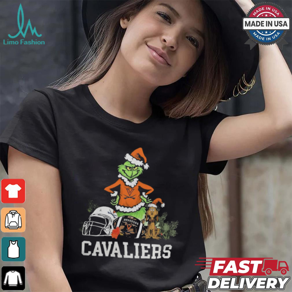 NCAA Grinch Shirt The Grinch And Virginia Cavaliers Christmas T Shirt NCAA Grinch Shirt The Grinch And Virginia Cavaliers Christmas T Shirt