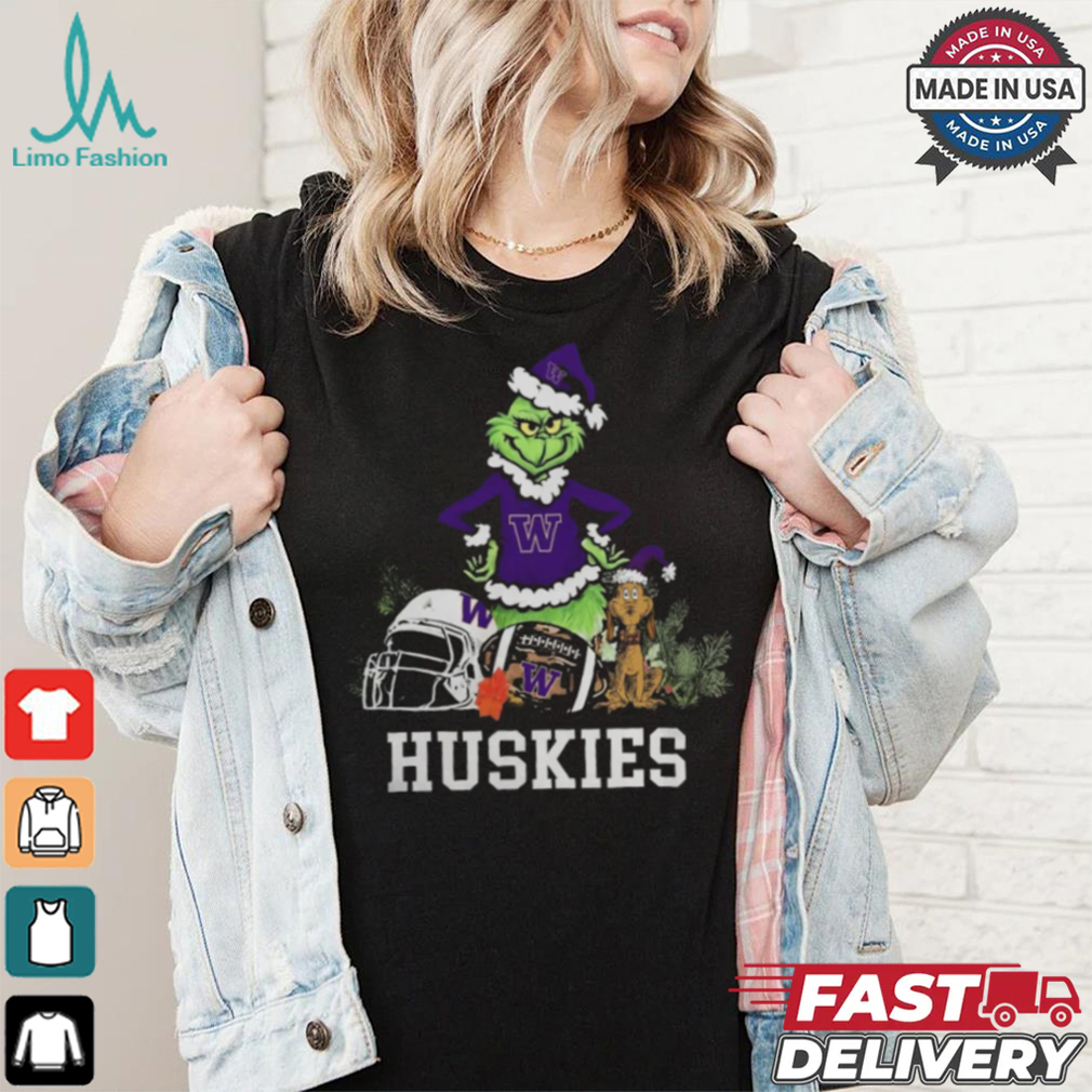 NCAA Grinch Shirt The Grinch And Washington Huskies Christmas T Shirt NCAA Grinch Shirt The Grinch And Washington Huskies Christmas T Shirt