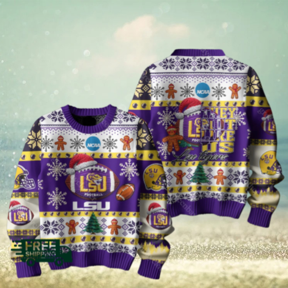 NCAA LSU Tigers football Ugly Christmas Sweater