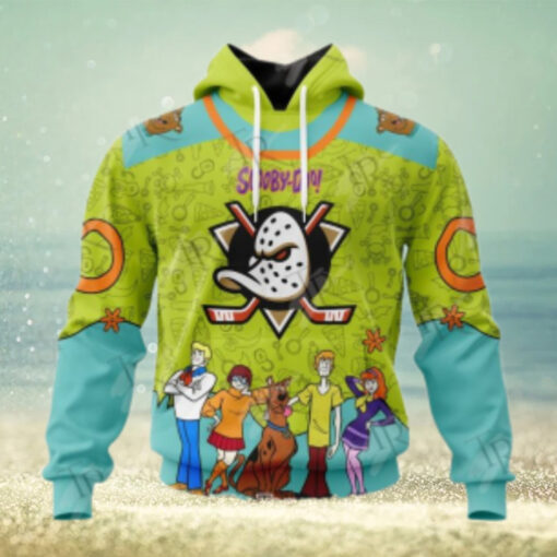 NHL Anaheim Ducks Special Scooby Doo Design Hoodie