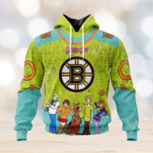 NHL Boston Bruins Special Scooby Doo Design Hoodie
