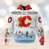 NHL Carolina Hurricanes Special Peanuts Ice Skating Design Hoodie