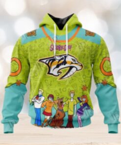 NHL Nashville Predators Special Scooby Doo Design Hoodie