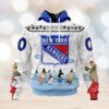 NHL Ottawa Senators Special Peanuts Ice Skating Design Hoodie