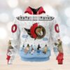 NHL New York Rangers Special Peanuts Ice Skating Design Hoodie