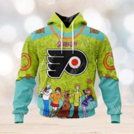 NHL Philadelphia Flyers Special Scooby Doo Design Hoodie