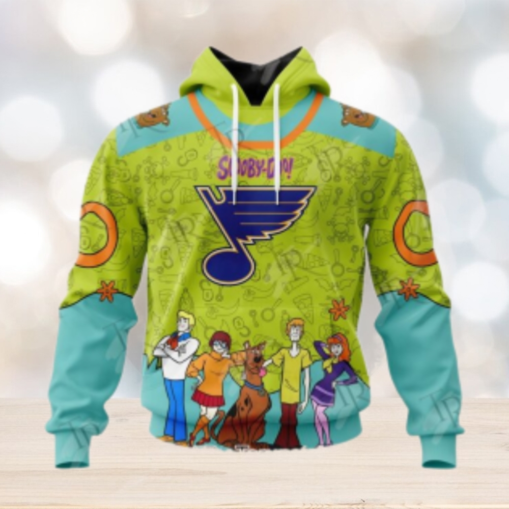 NHL St. Louis Blues Special Scooby Doo Design Hoodie NHL St. Louis Blues Special Scooby Doo Design Hoodie