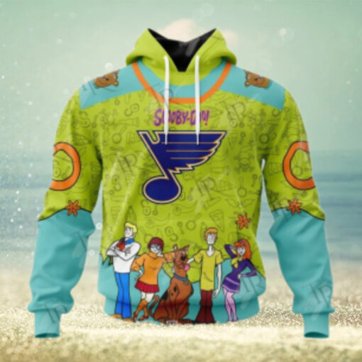 NHL St. Louis Blues Special Scooby Doo Design Hoodie