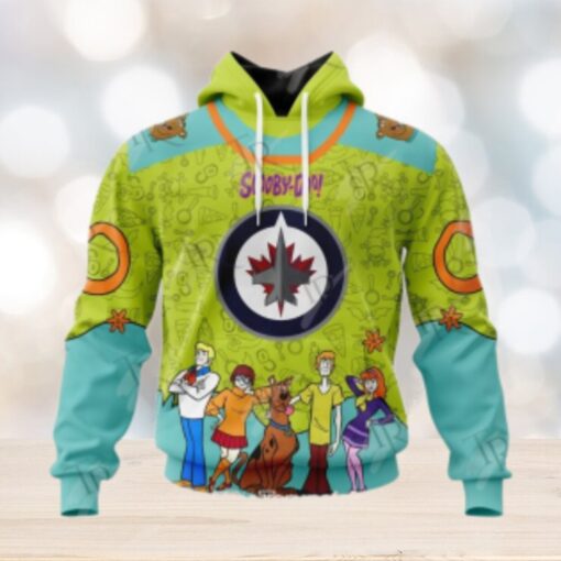NHL Winnipeg Jets Special Scooby Doo Design Hoodie