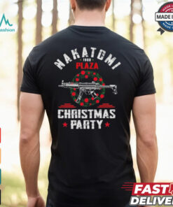 Nakatomi Plaza Christmas Party 1988 MP5 Holiday T shirts