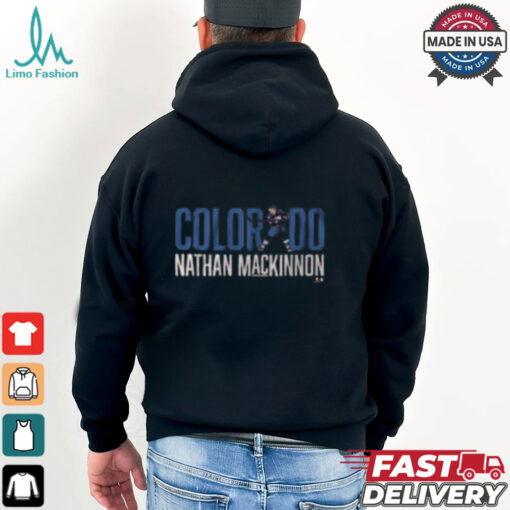 Nathan MacKinnon Letter Star T Shirt