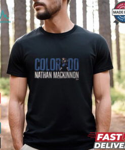 Nathan MacKinnon Letter Star T Shirt