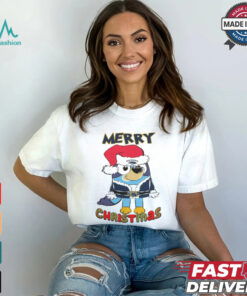 Nevada Wolf Pack Bluey Merry Christmas 2024 Shirt