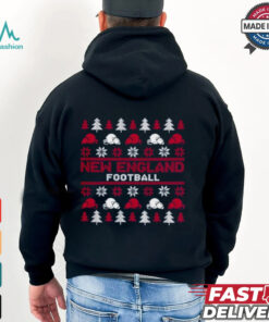 New England Football Pattern Christmas Shirt