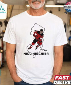 New Jersey Devils Nico Hischier State Star shirt