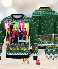 New Kids On The Block The Mixtape Tour Chirstmas Gifts 2024 Xmas For Family And Friends Ugly Sweater