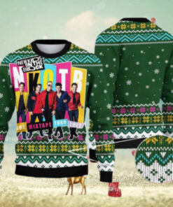 New Kids On The Block The Mixtape Tour Chirstmas Gifts 2024 Xmas For Family And Friends Ugly Sweater