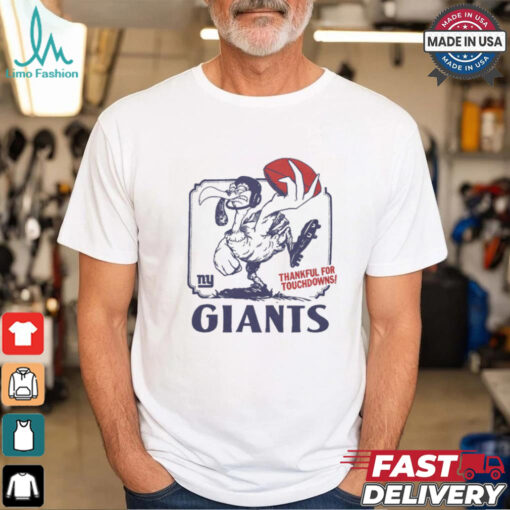 New York Giants Thankful For Touchdowns Shirt