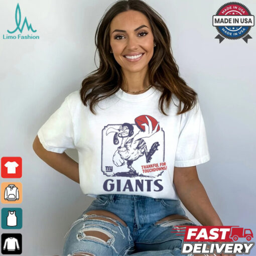 New York Giants Thankful For Touchdowns Shirt