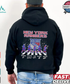 New York Hockey Team Abbey Road Christmas Shirt
