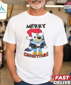 New York Yankees Bluey Merry Christmas 2024 Shirt