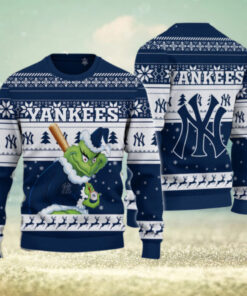 New York Yankees Grinch Christmas Ugly Sweater