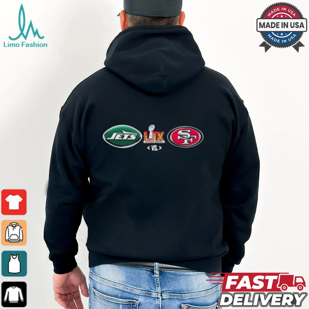 New York Yankees Vs San Francisco 49ers Super Bowl LIX Fox NFL T Shirt New York Yankees Vs San Francisco 49ers Super Bowl LIX Fox NFL T Shirt