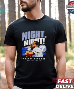 Night Night Geno Smith No. 7 Seattle Seahawks Quarterback shirt