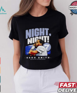 Night Night Geno Smith No. 7 Seattle Seahawks Quarterback shirt