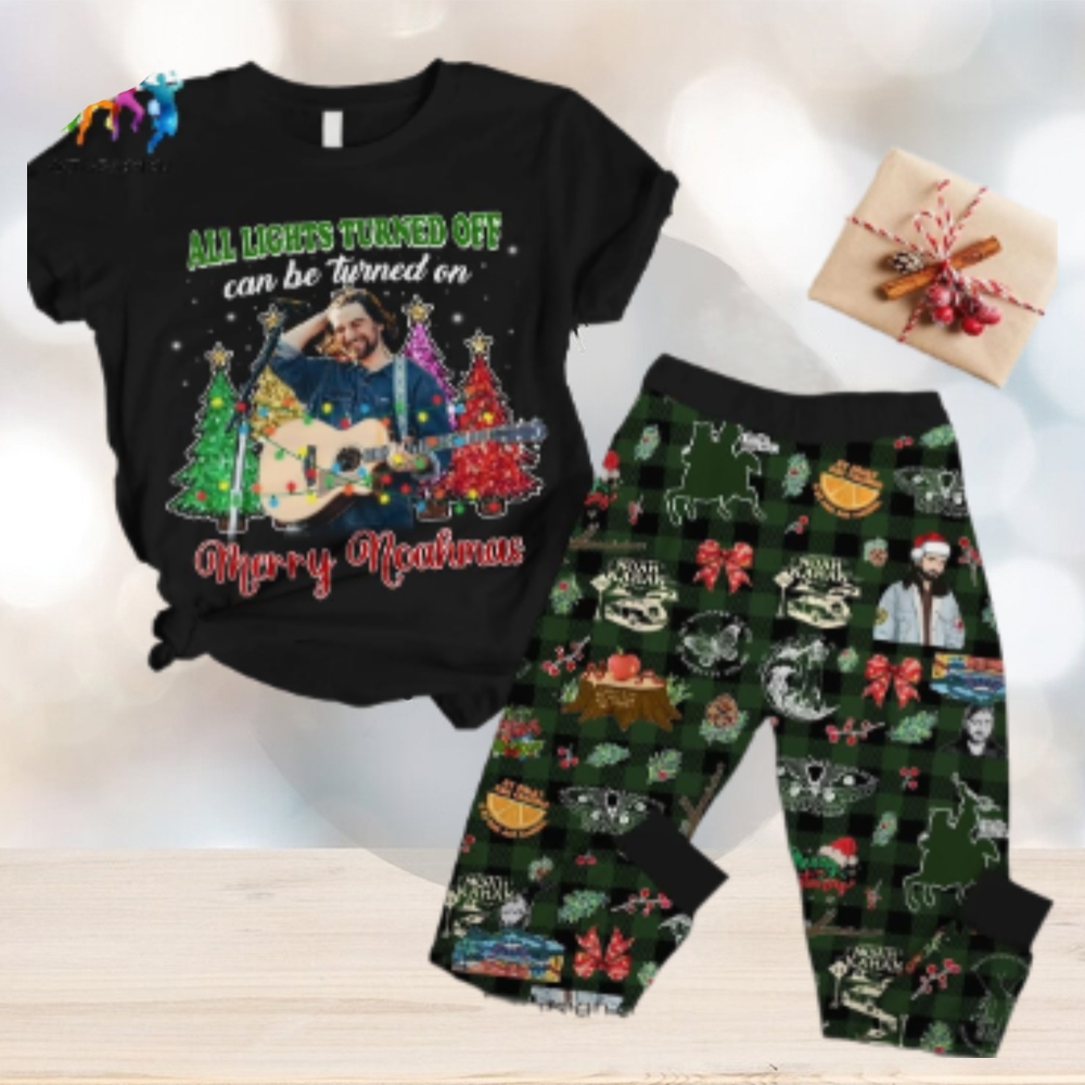 Noah All Lights Turned Off Can Be Turned On Merry Noahmas Pajamas Set Noah All Lights Turned Off Can Be Turned On Merry Noahmas Pajamas Set