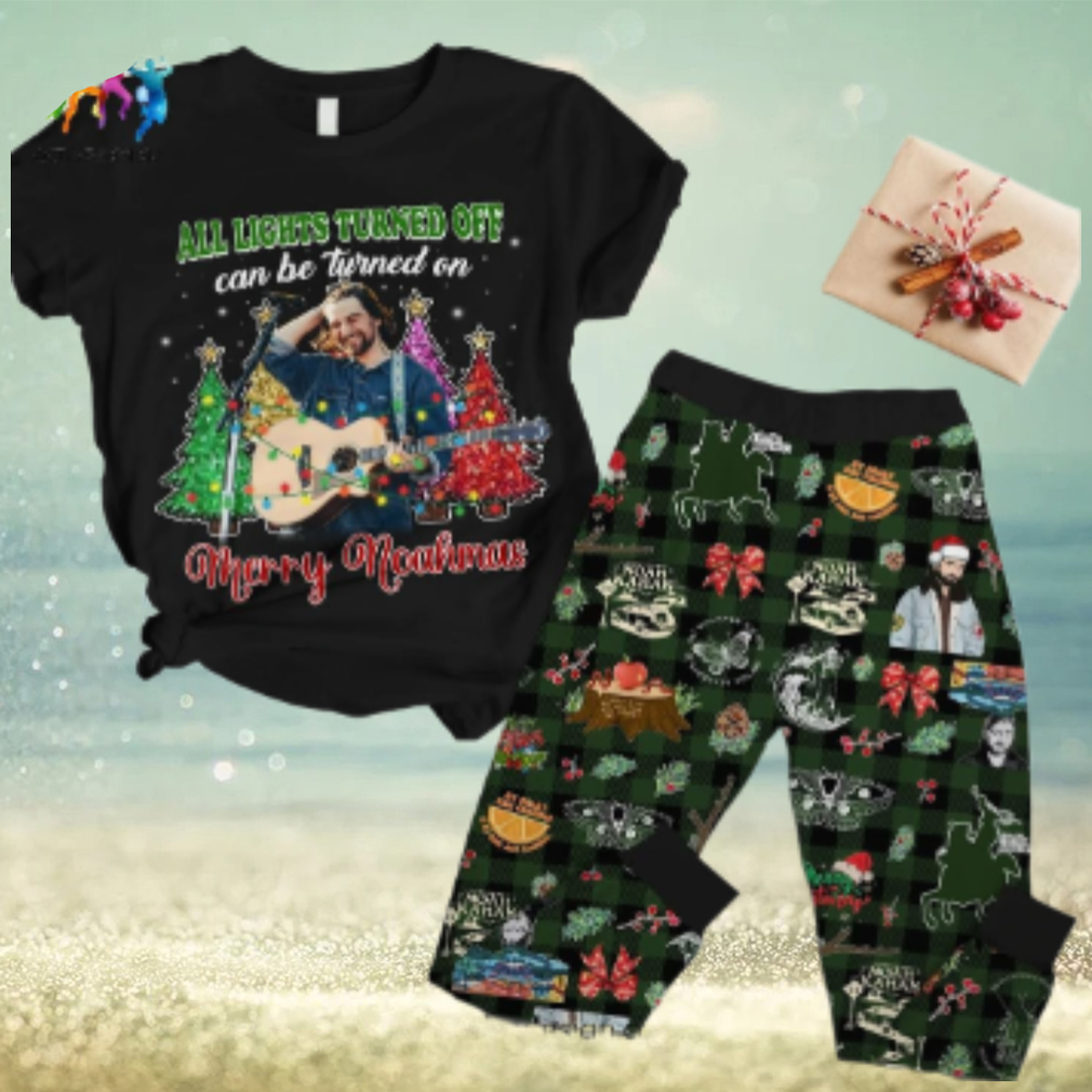 Noah All Lights Turned Off Can Be Turned On Merry Noahmas Pajamas Set Noah All Lights Turned Off Can Be Turned On Merry Noahmas Pajamas Set