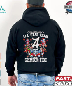 North Pole’s all star team Crimson Tide Christmas shirt