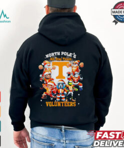 North Pole’s all star team Tennessee Volunteers Christmas shirt